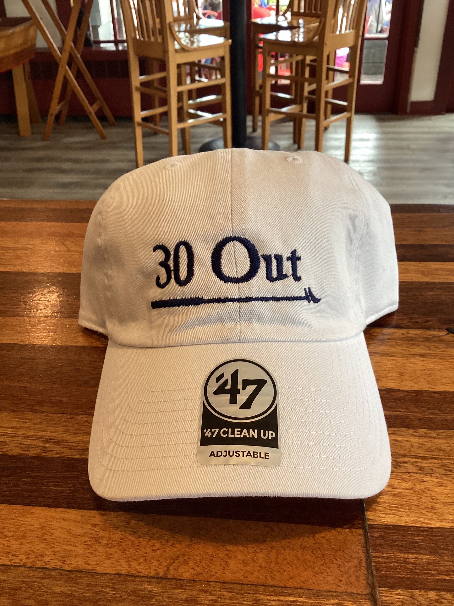 30 Out Hat (White)