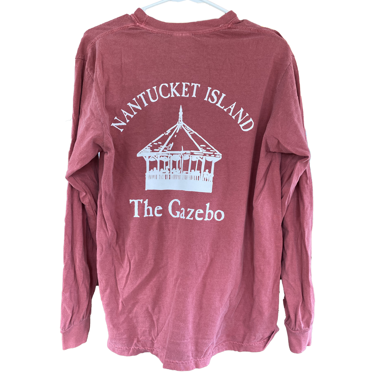 Long Sleeve Red Tee