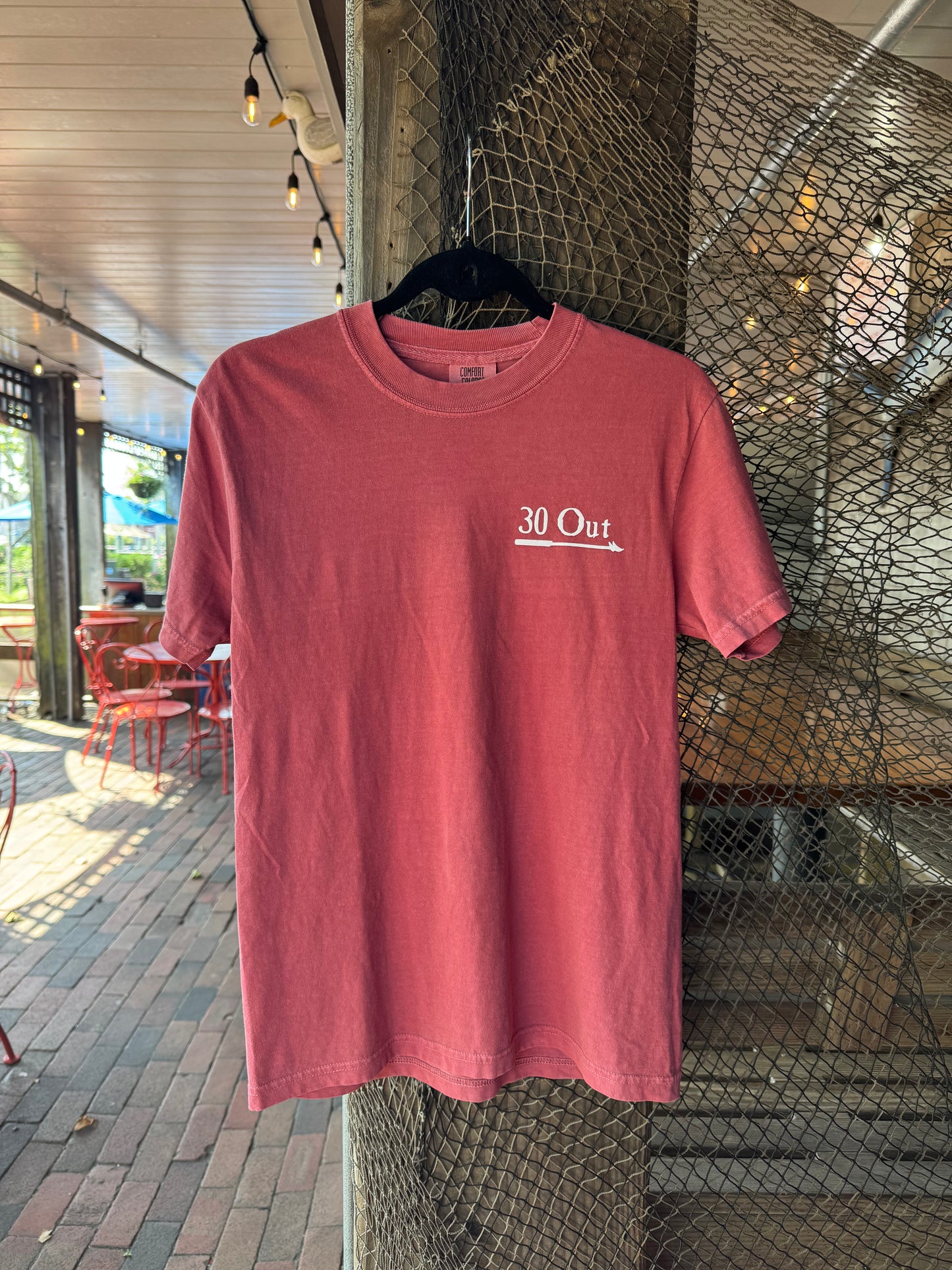 Gazebo Tee (Crimson)