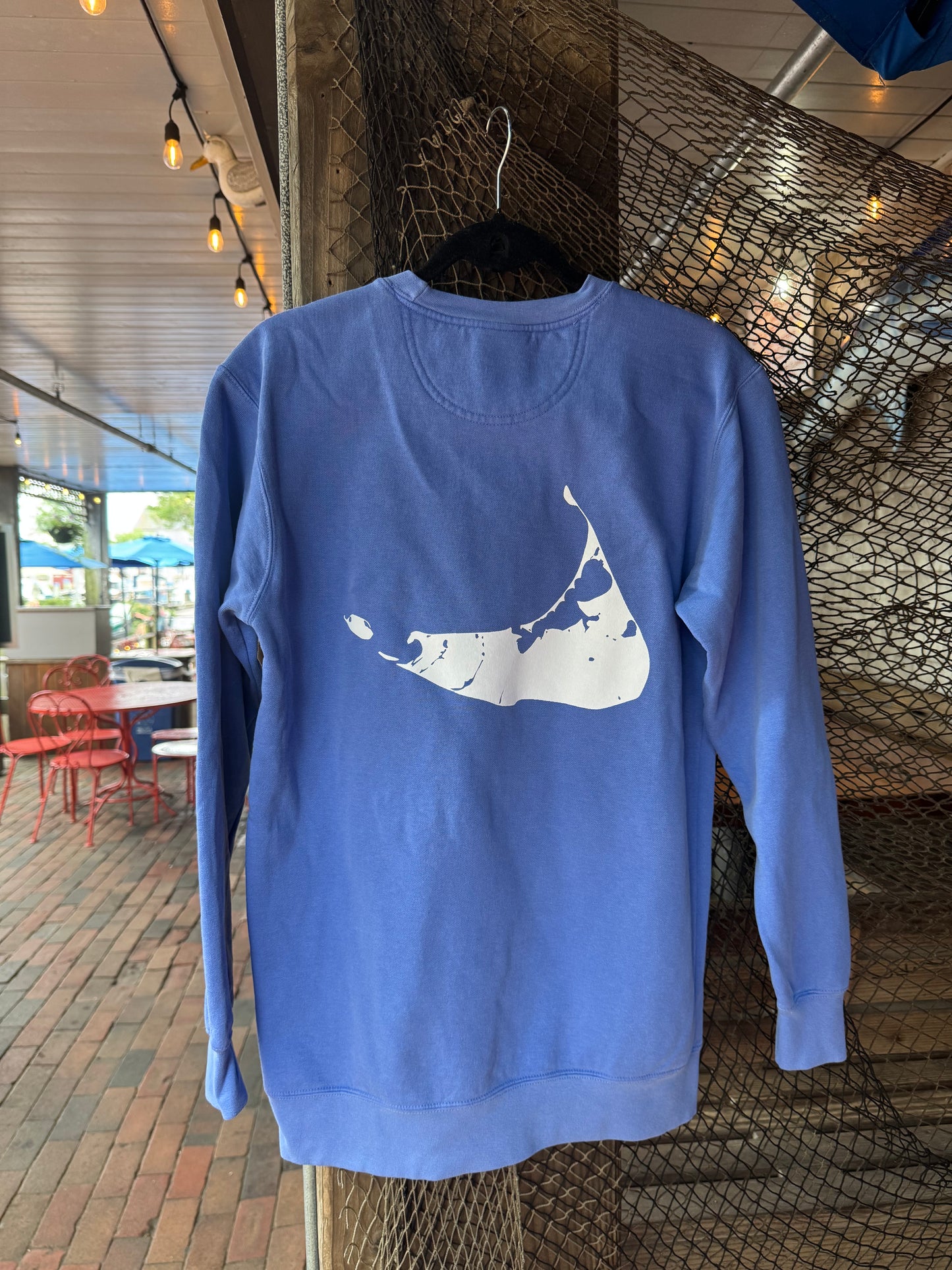 Gazebo Crewneck (Flo Blue)