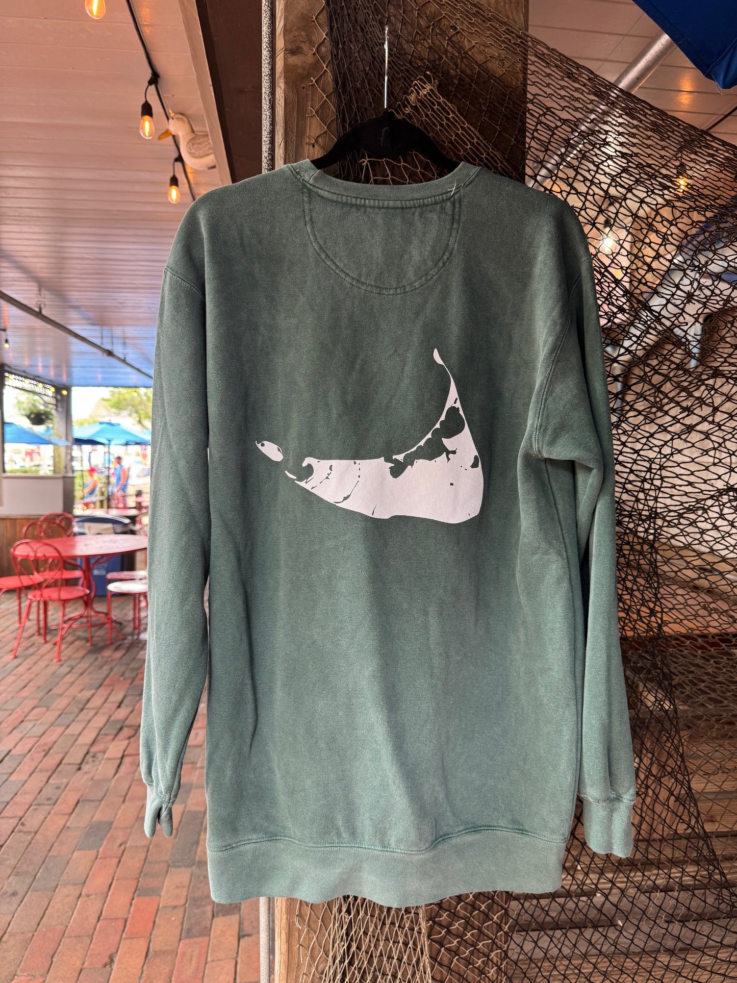 Gazebo Crewneck (Blue Spruce)