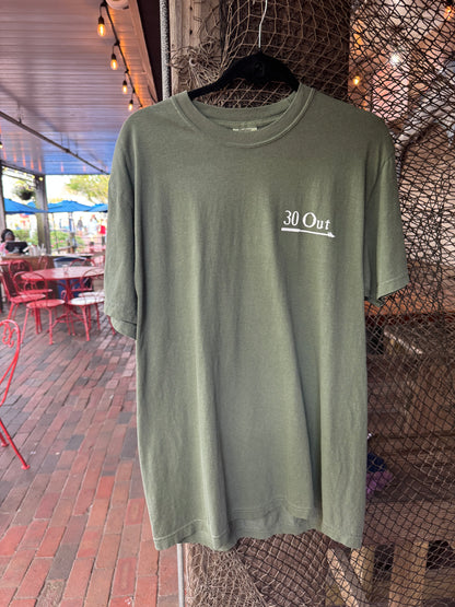 30 Out (Front) Gazebo (Back) Tee