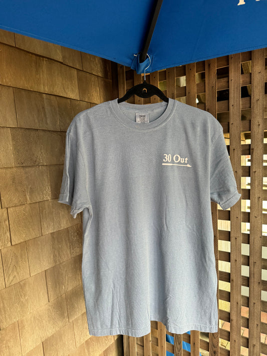 30 Out Tee (Blue Jean)