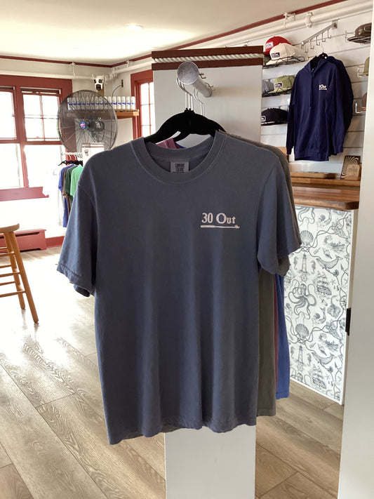 30 Out Tee (Mist)