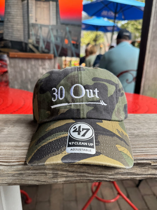 30 Out Hat (Camo)
