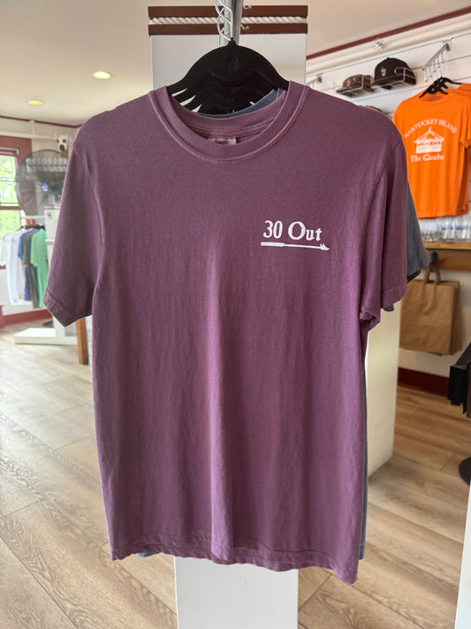 30 Out Tee (Berry)