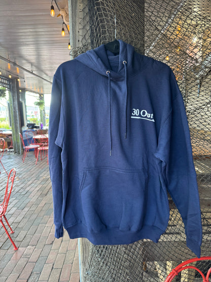 Gazebo Hoodie (Navy & White)