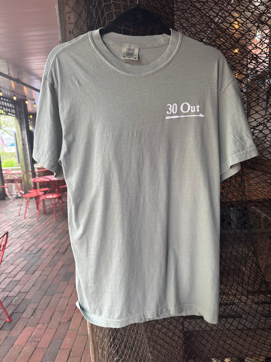 30 Out Tee (Bay Green)