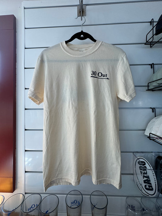 30 Out Tee (Cream)