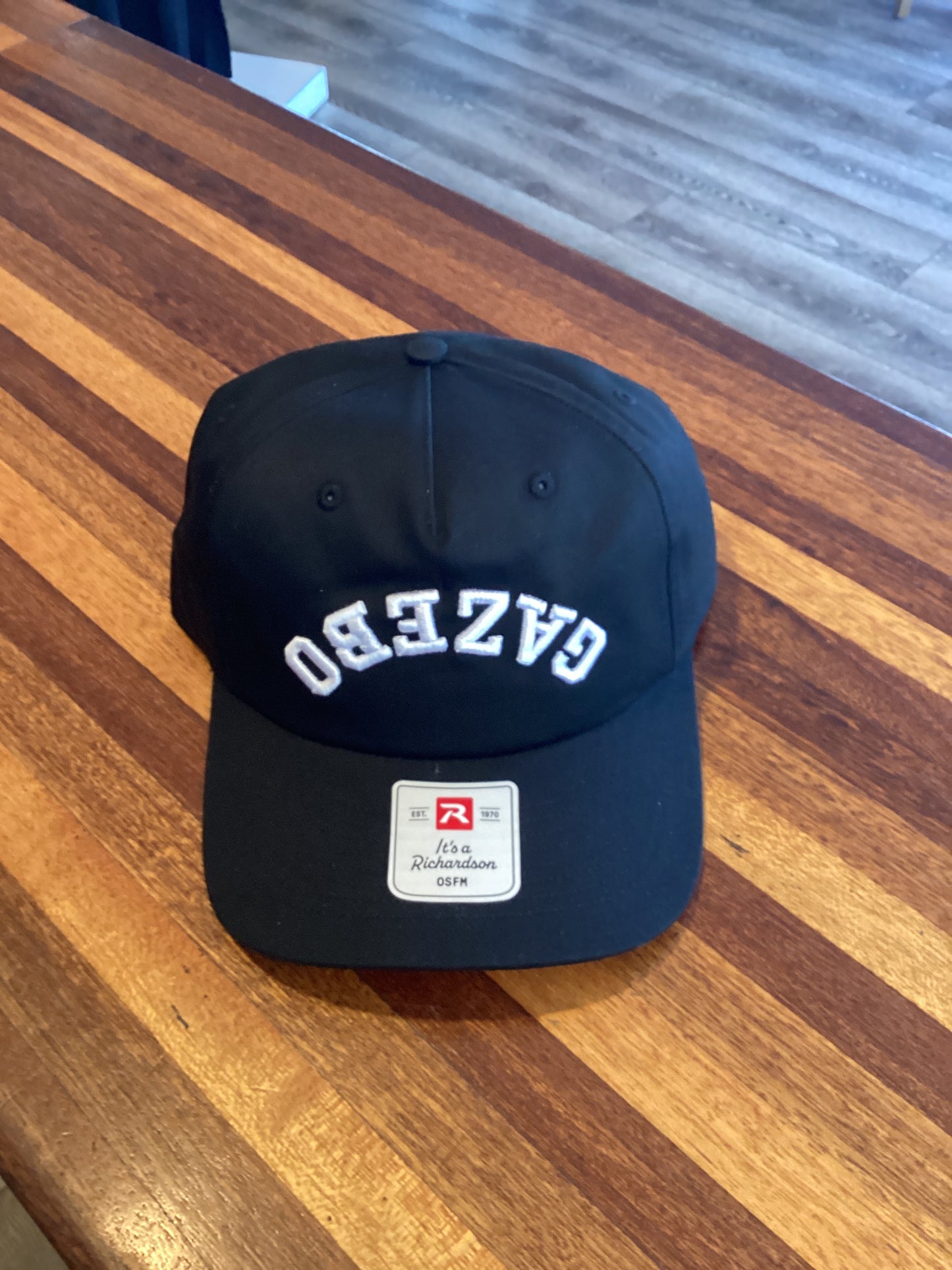 Upside Down Gazebo Hat