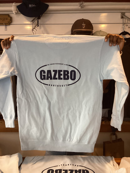 30 Out Front Gazebo Sticker Back