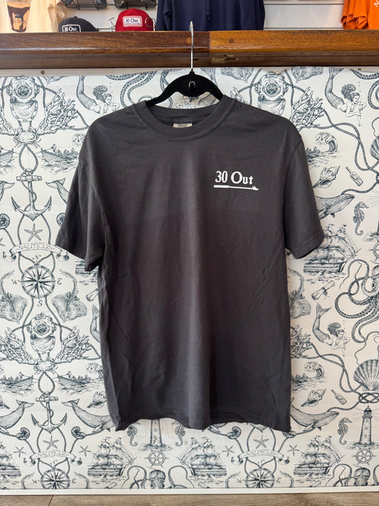 30 Out Tee (Dark Grey)