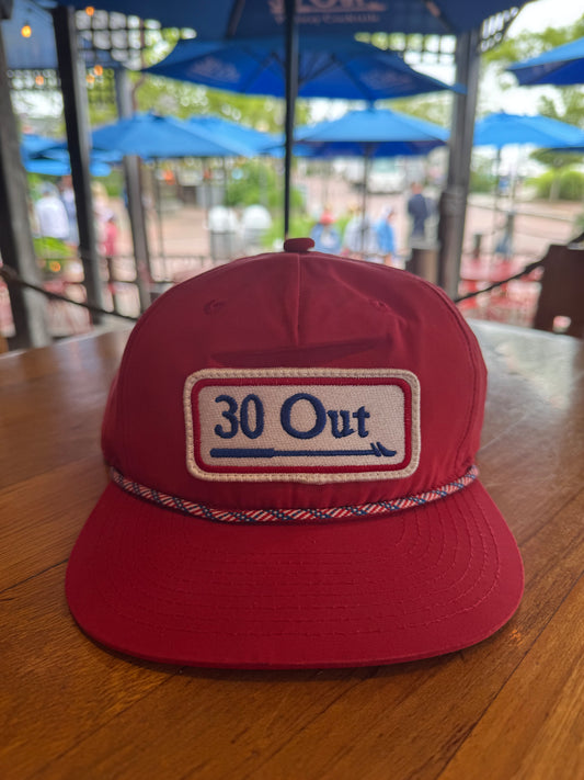 30 Out Rope Hat (Red)
