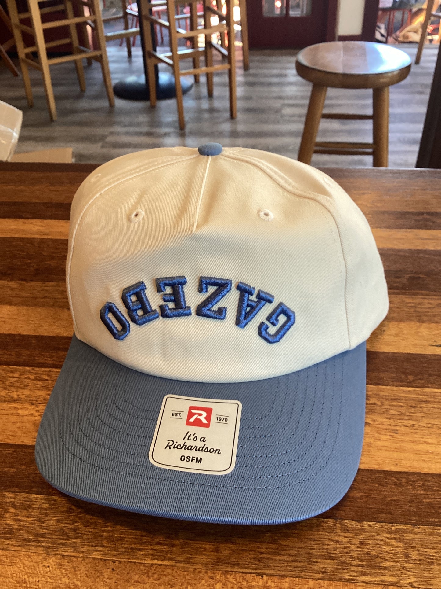 Upside Down Gazebo Hat