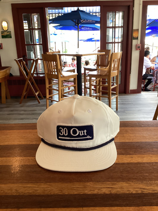 30 Out Rope Hat (White)