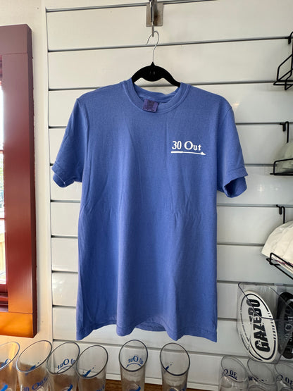 30 Out Tee (Flo Blue)