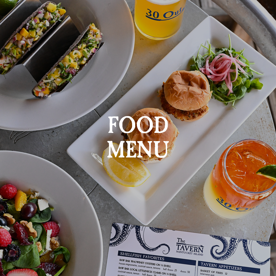 Menus – Nantucket Tavern